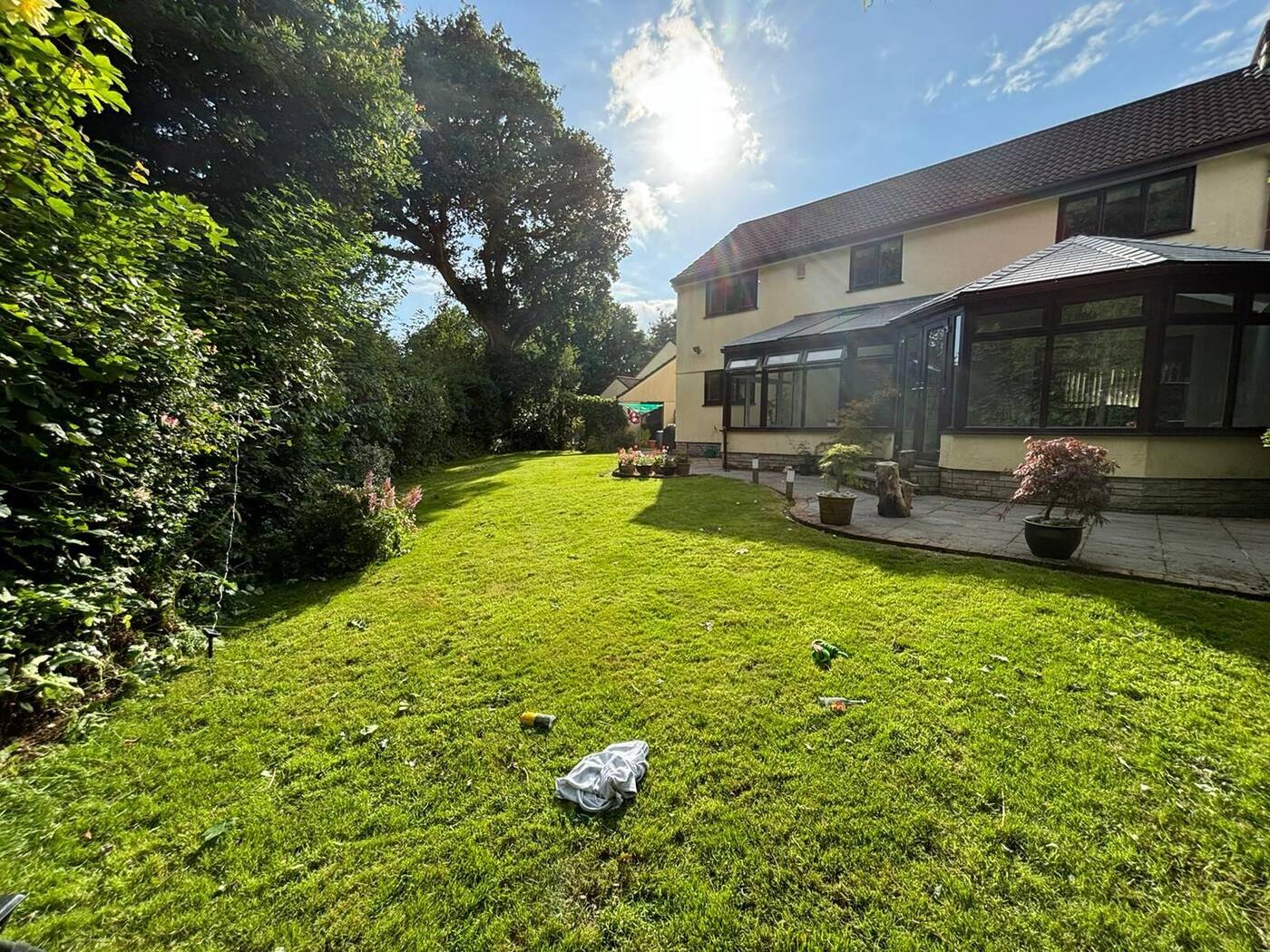 After: SupaLite warm tiled roof fitted to a Plympton conservatory